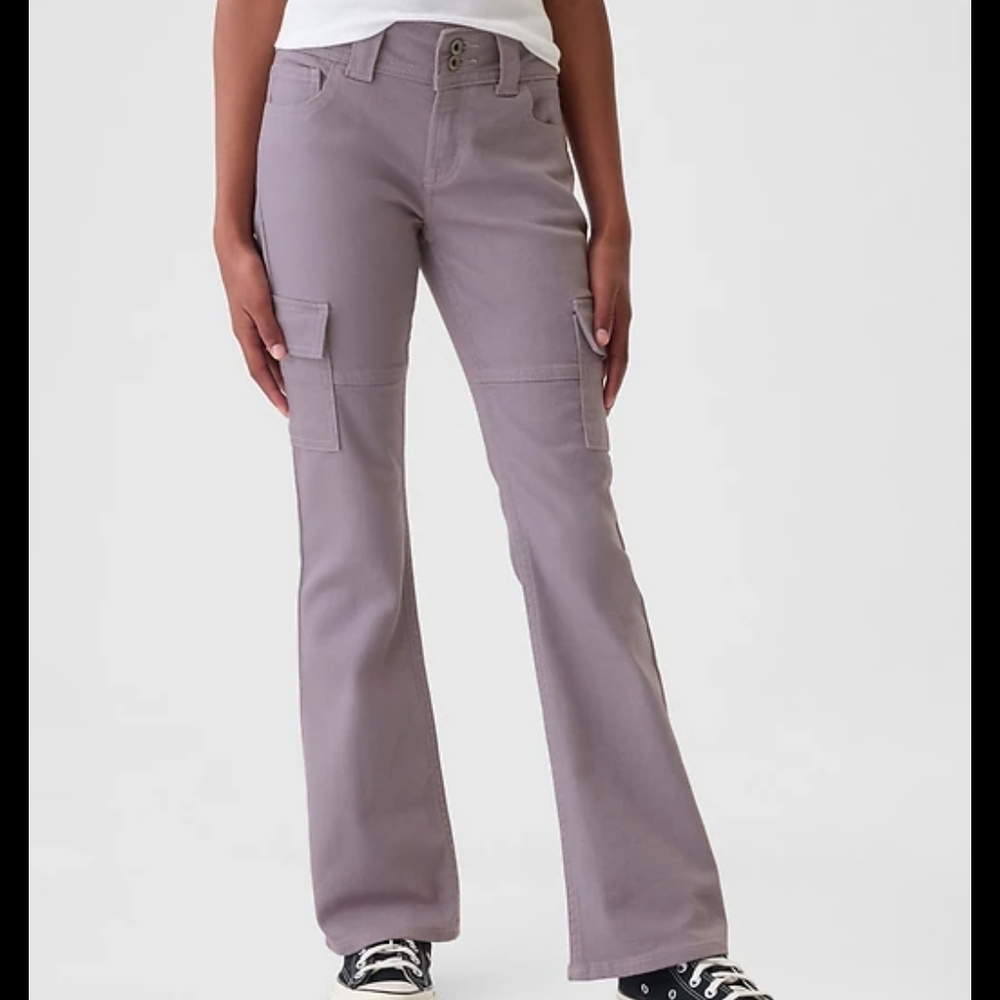 GAP Lilac Boot Low Rise Pants